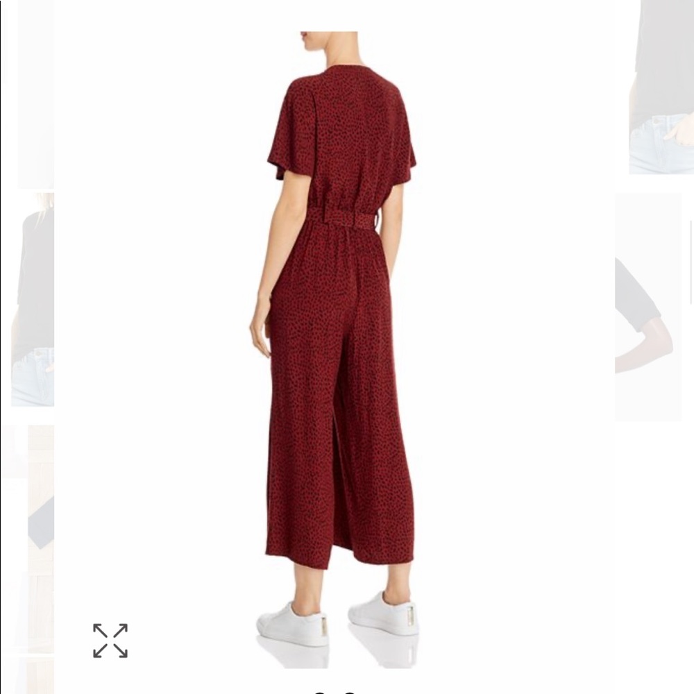 Rails Cheetah Print Jumpsuit -Size Xs-Rust Spotted - image 2